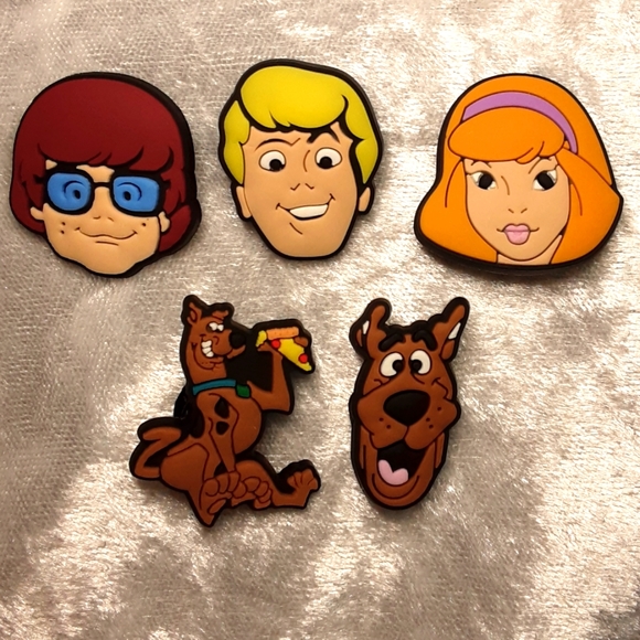 no brand Other - Scooby Doo Croc Charms jibbitz Set Of 5